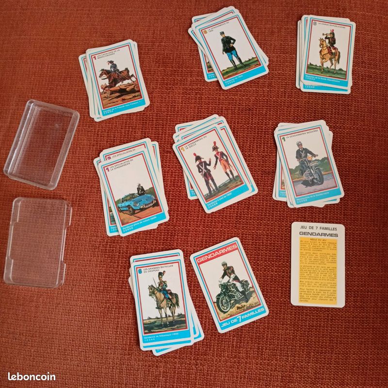 c. 1900 - JOLI JEU DE CARTES A JOUER ANCIEN POUR POUPEES (2) - DONDORF