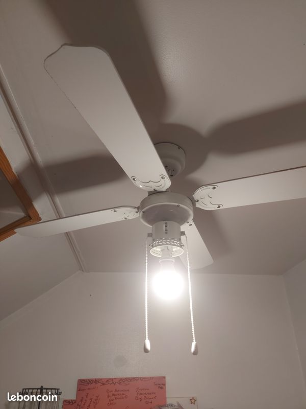 Ventilateur blanc (image 1)