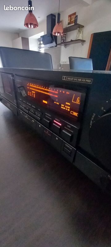 Platine Double Cassettes JVC TD-W303 - Auto-reverse, Stéréo, Bon état