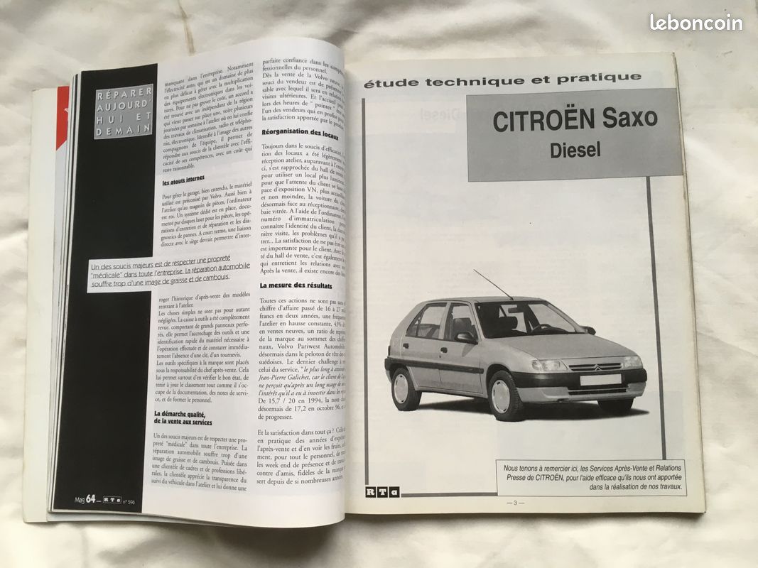 Revue technique Citroen Saxo Diesel (image 2)