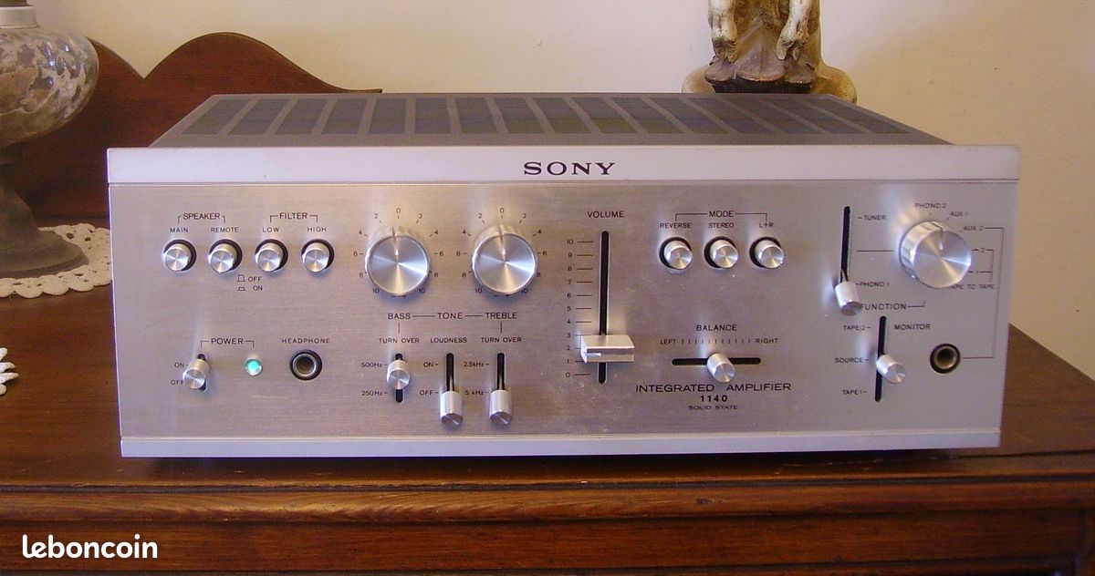 Ampli + Tuner Sony Vintage TA-EX660 & ST-EX770 - Argenté - éléments Séparés