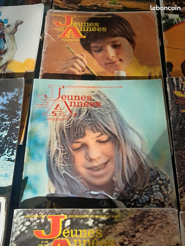 Jeunes Années Magazine N°106 Janvier 1973 - Vintage Rétro Années 70
