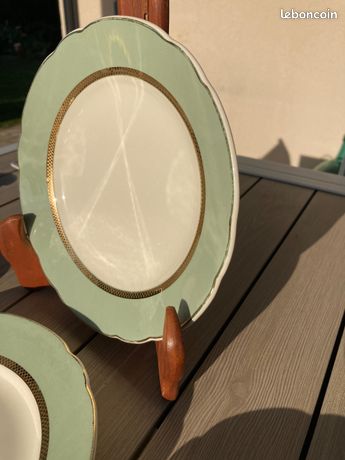 Assiettes plates Villeroy et Boch Burgenland bleu | Selency