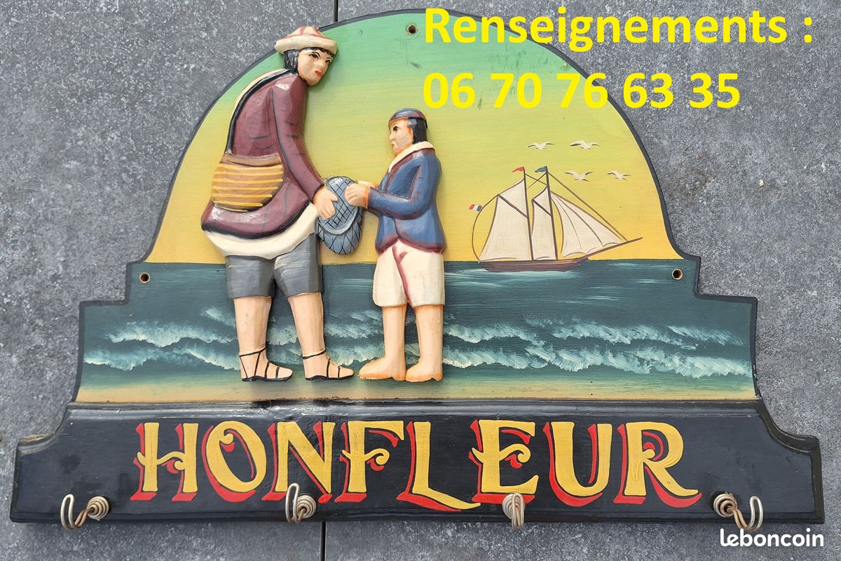 Porte clés mural déco HONFLEUR (image 1)