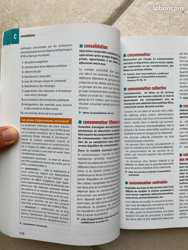 Dictionnaire d'économie et de sciences sociales (image 2)