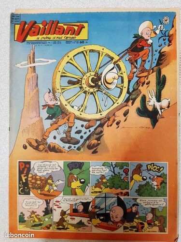 [Bande dessinée] Vaillant Nº749 - journal plus captivant - Etat correct (image 1)