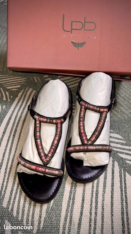 Sandales Les Petites Bombes noire T36 Chaussures