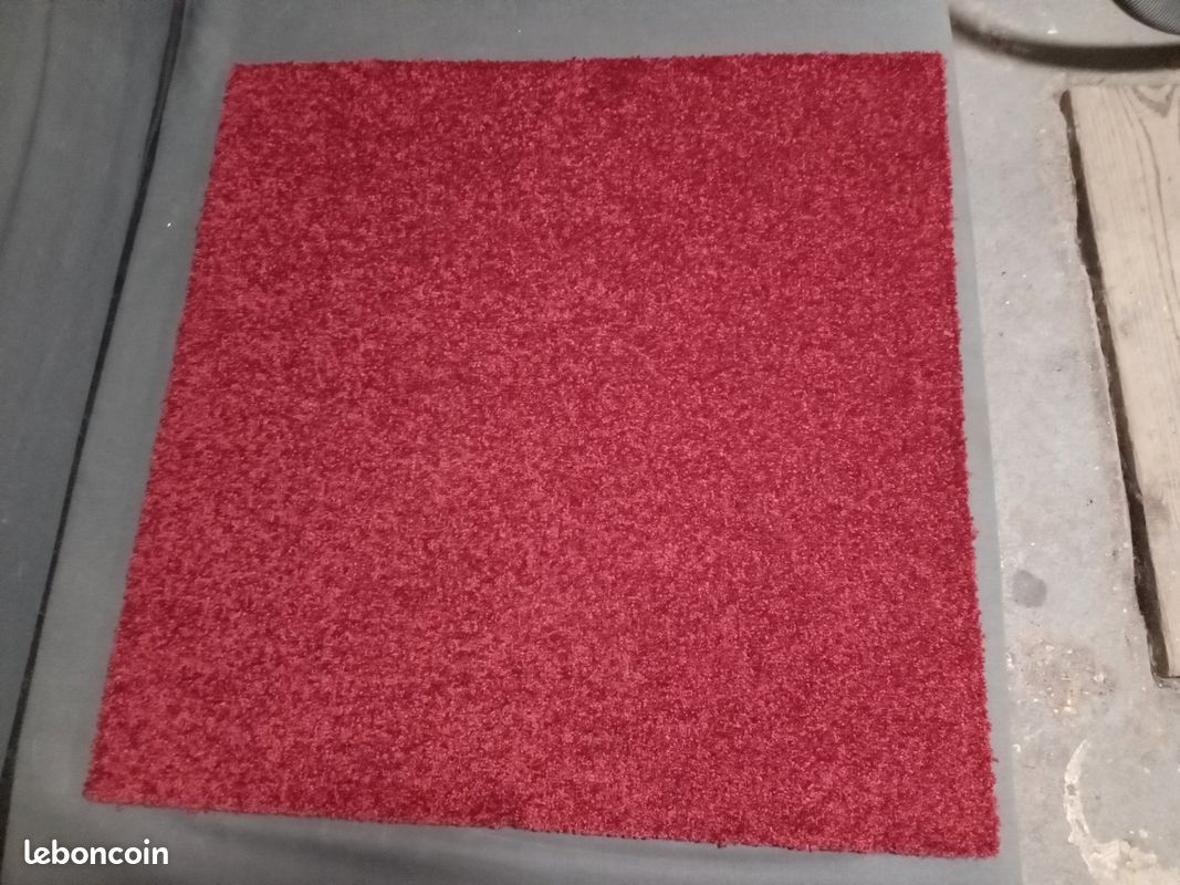 Dalle De Moquette Rouge Ultra Résistante Pour Professionnels