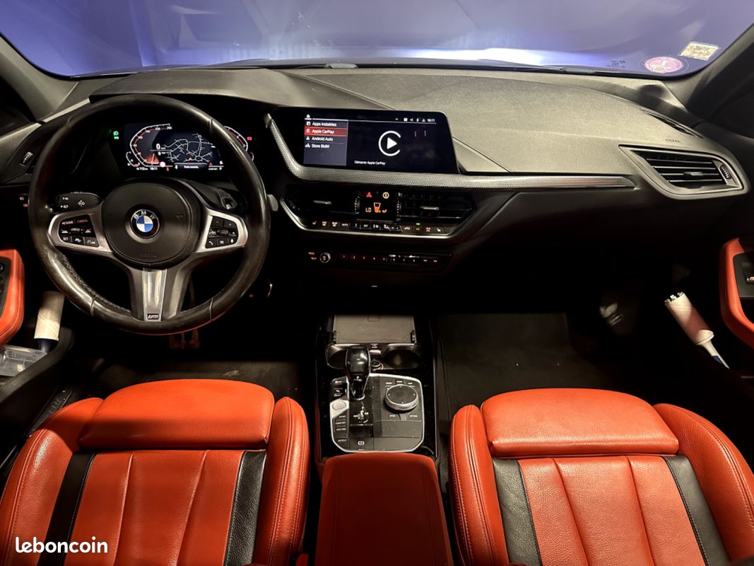 BMW Série 118i 140ch M Sport DKG7 - Apple CarPlay - Toit ouvrant panoramique - Sièges électriques chauffants - Affichage tête haute (image 15)