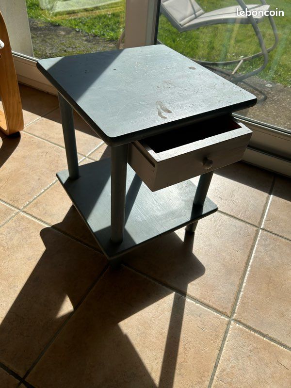 Petit meuble table chevet à décorer (image 1)