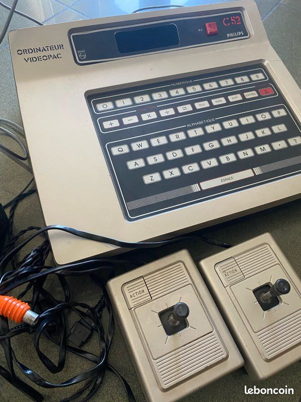 Videopac C52 Philips Ordinateur et 10 jeux (image 1)