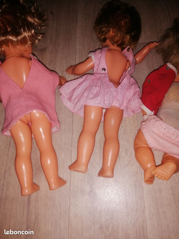 LOT DE 3 ANCIENNE POUPEE Bella EUR 15,00 - FR