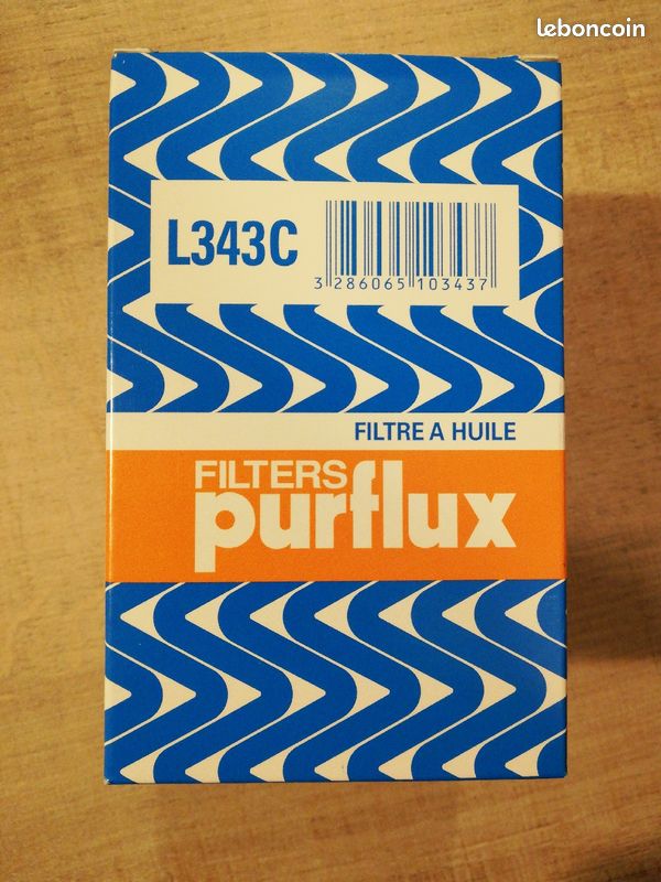 filtre à huile purflux l343c