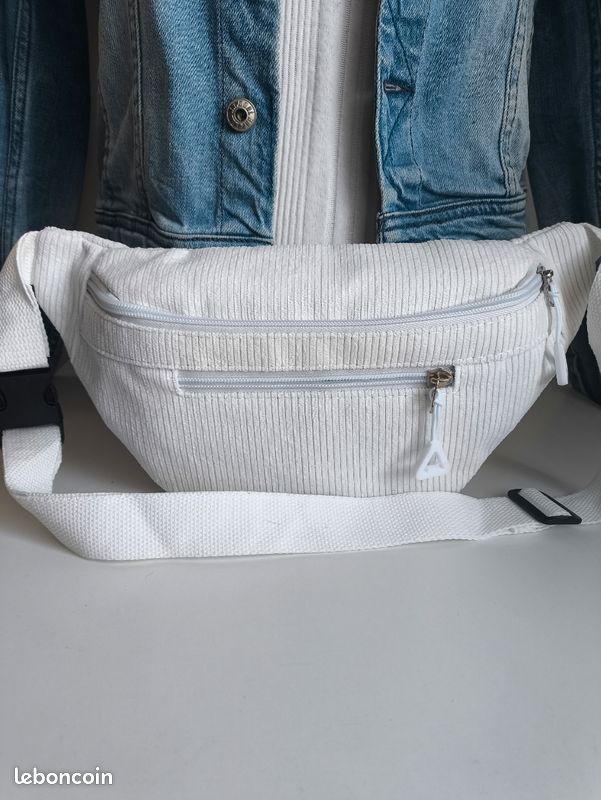 Sac banane blanc (image 2)