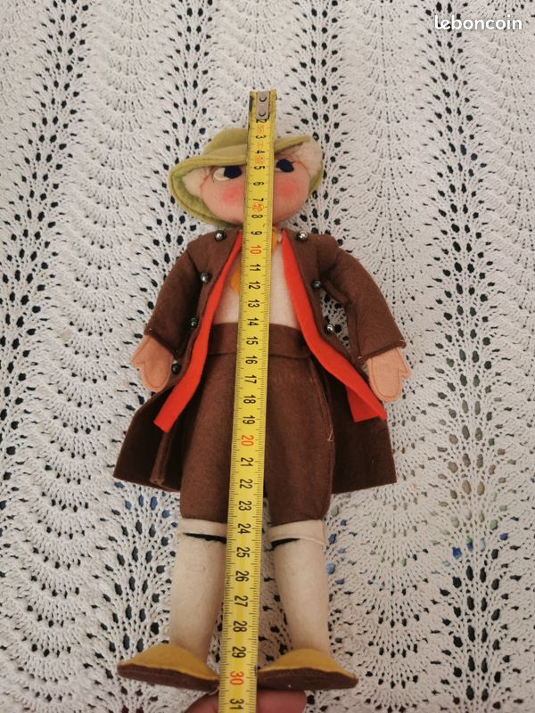 POUPÉE ANCIENNE: RAVISSANT  Joli Bébé  Raynal tête feutre 42 cm. EUR 250,00 - FR