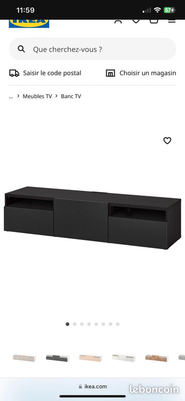 Meubles ikea besta salon (image 1)