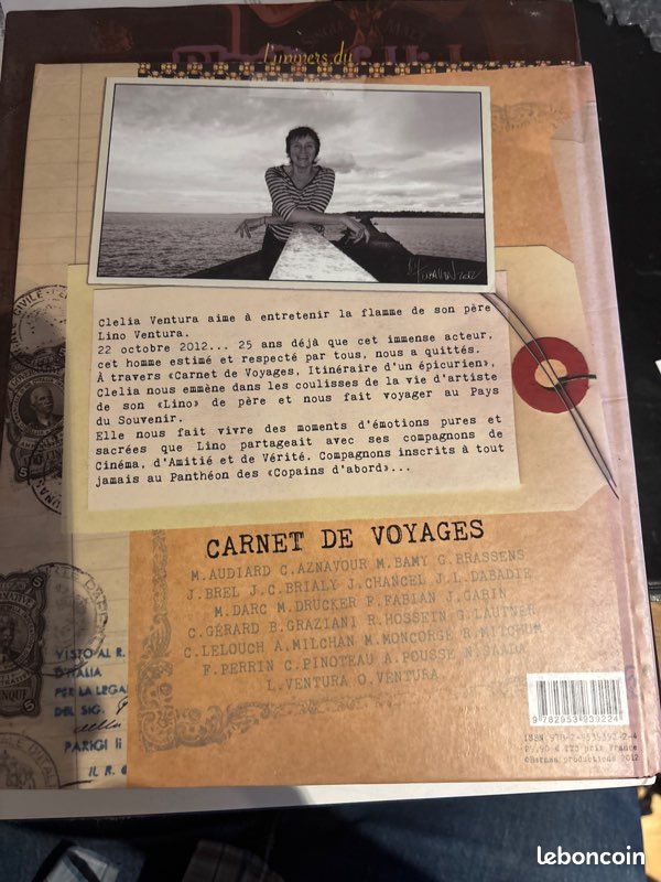Très beau livre neuf sur lino ventura écrit par sa fille (image 2)