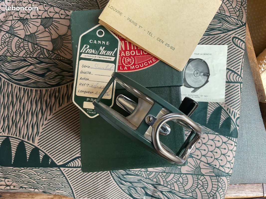 Moulinet Pezon & Michel Silentreel Parabolic 1947 - Vintage Avec Boîte