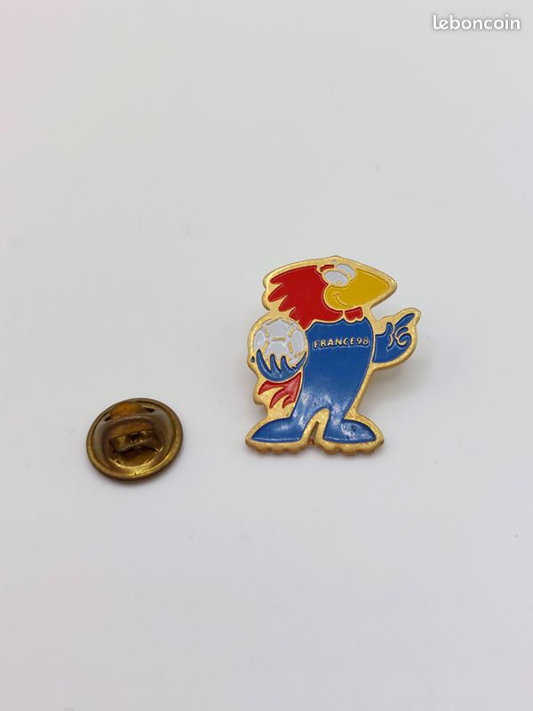 Peluche Footix 8 Pouces - Coq Mascotte Coupe Du Monde 1998 - France
