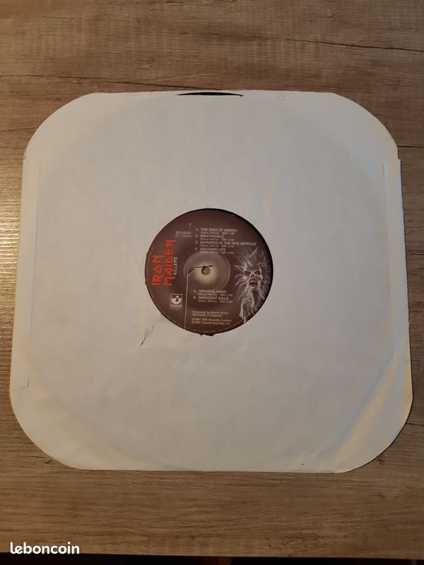 USA Vinyle 33t. IRON MAIDEN Killers - USA - 1981 – ST-12141 - (image 20)