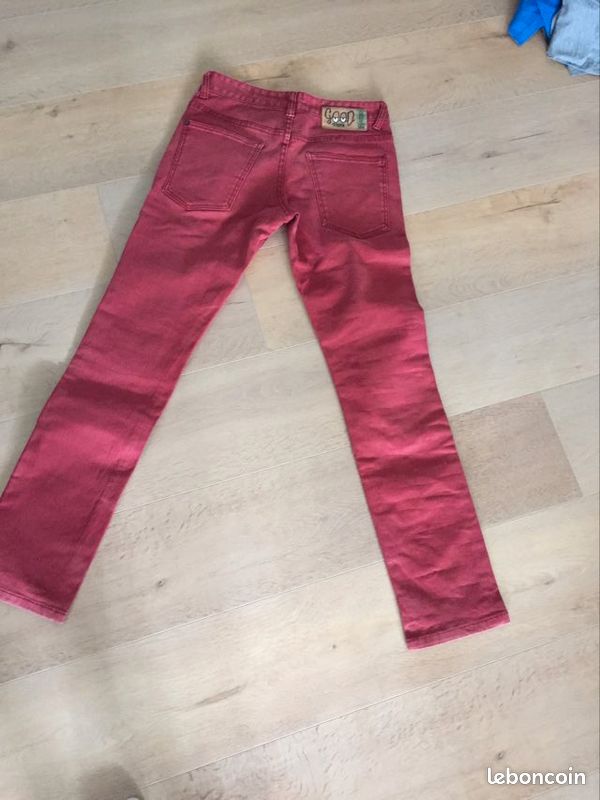 Pantalon couleur brique -marque globe taille 28 - 14 ans (image 3)