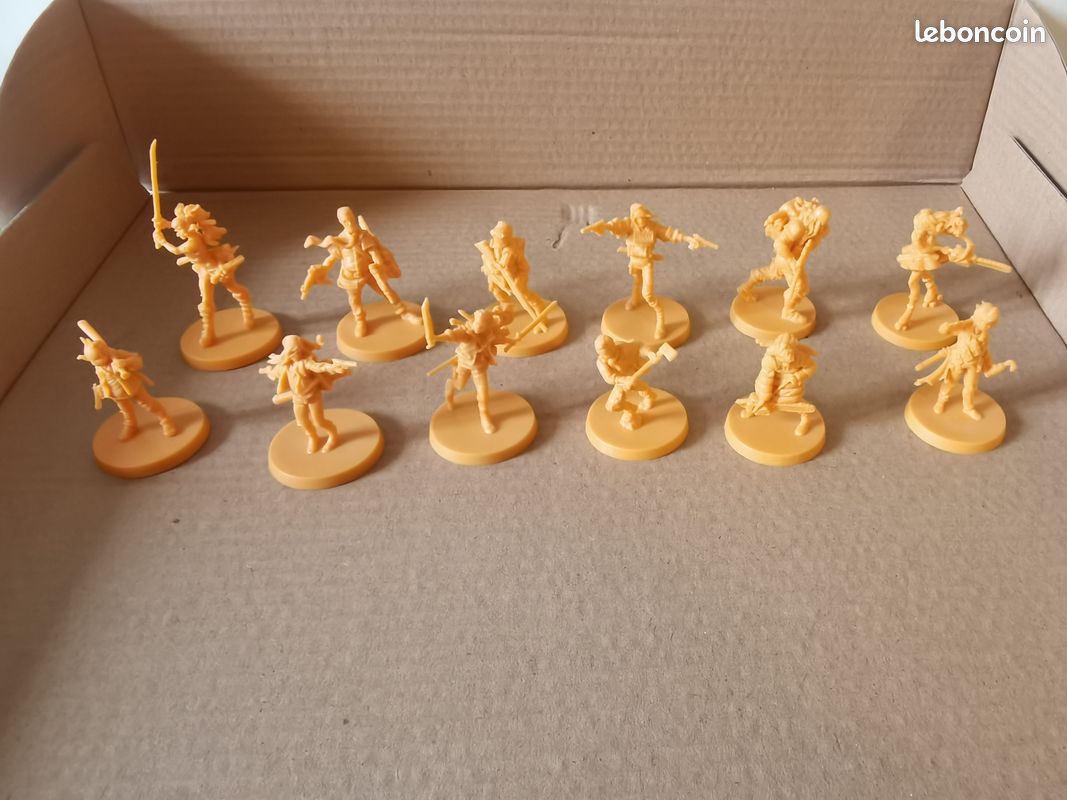 Lot de 3 ou 4 Figurines de personnages – ZOMBICIDE (image 2)