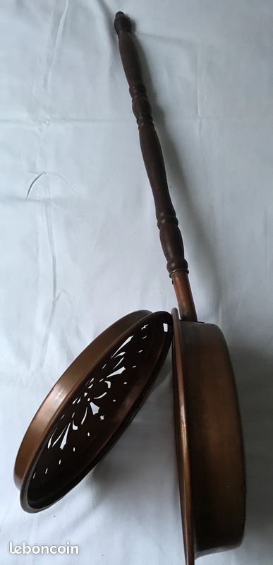 Ancienne Bassinoire en cuivre - Décoration