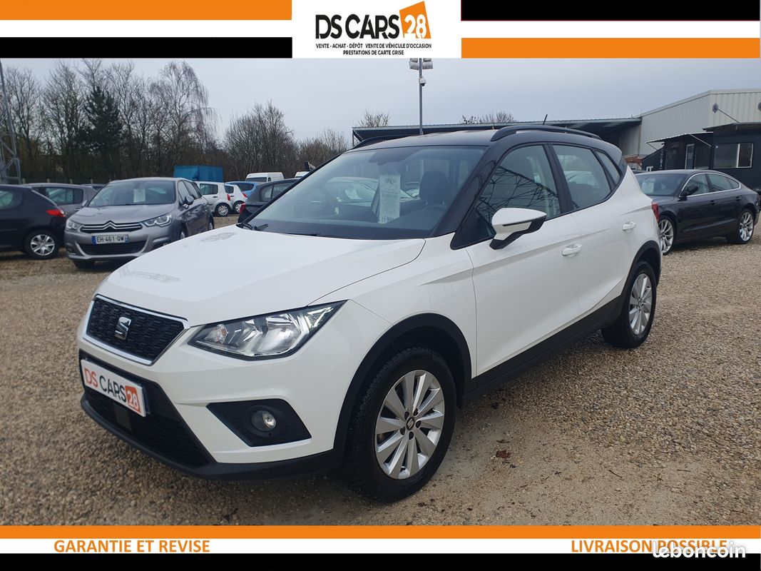 Seat Arona 1,0 tsi/40300kms/Automatique/Android auto/Apple Carplay/Garantie/Réservation&Livraison Possible (image 1)