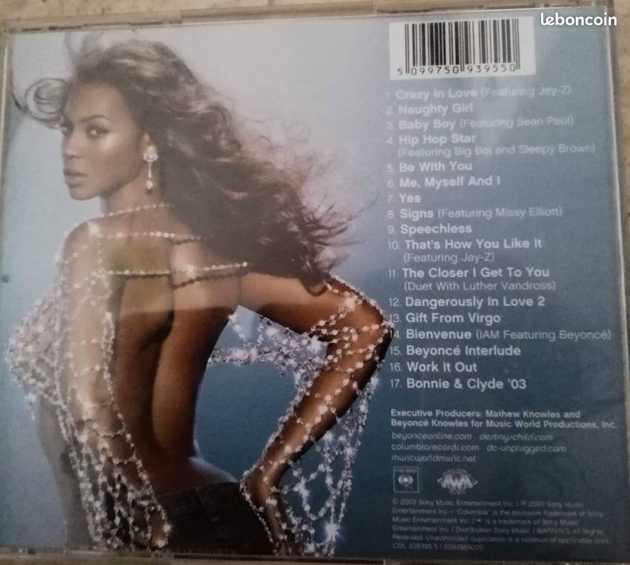 CD Beyonce: Dangerously in love (image 2)