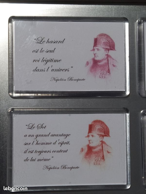 Magnets neufs de collection Napoléon et soldats 1er empire (image 7)