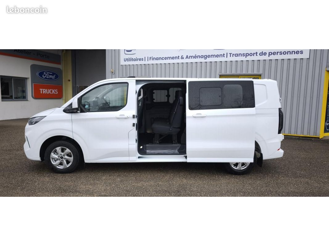 FORD TRANSIT CUSTOM 2.0 EcoBlue - 170 - BVA S&S CABINE APPROFONDIE (image 3)
