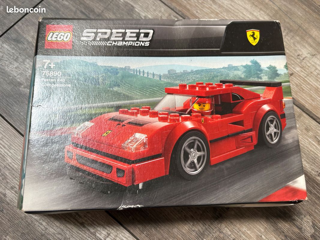 LEGO 75890 Speed Champions Ferrari F40 Competizione (198 pieces) - Jeux ...