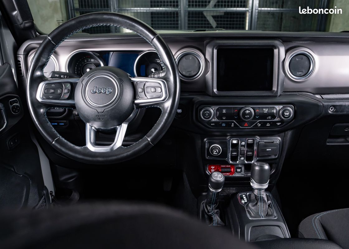 JEEP Wrangler - JL Unlimited -RUBICON - 4XE Hybride - 2ème main - Origine France - PHEV (image 7)