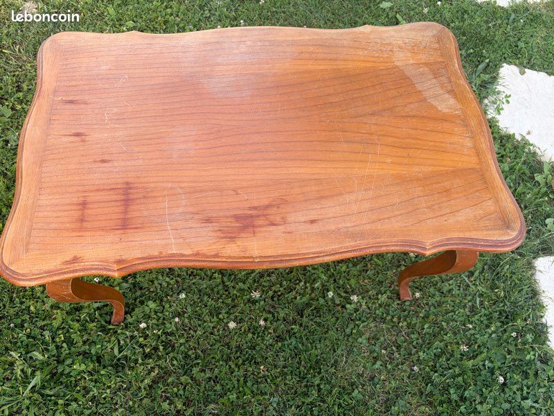 Table basse bois (image 1)