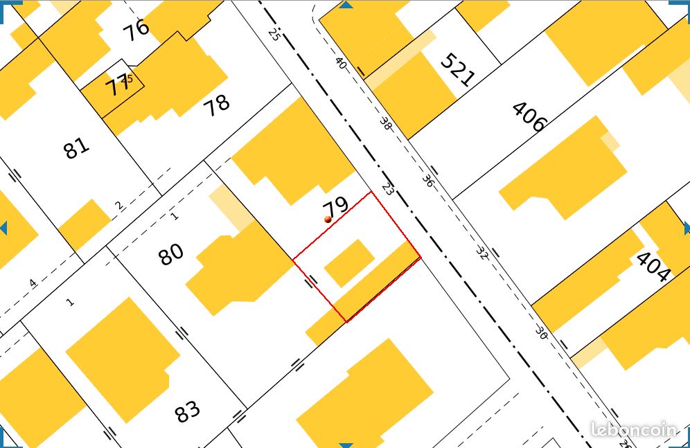 Terrain Caen quartier St Nicolas 150m² constructibles · 155 000 €