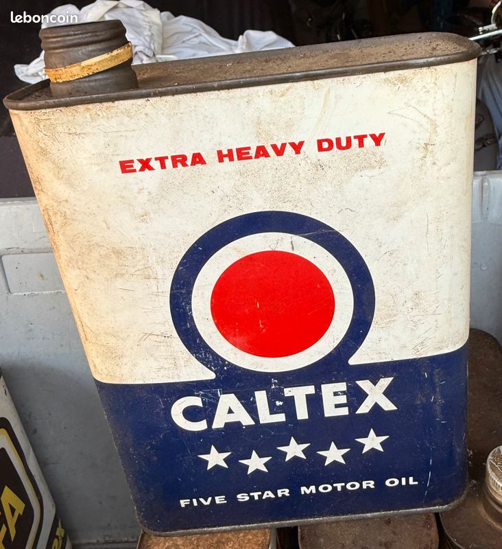 Bidon huile caltex (image 2)