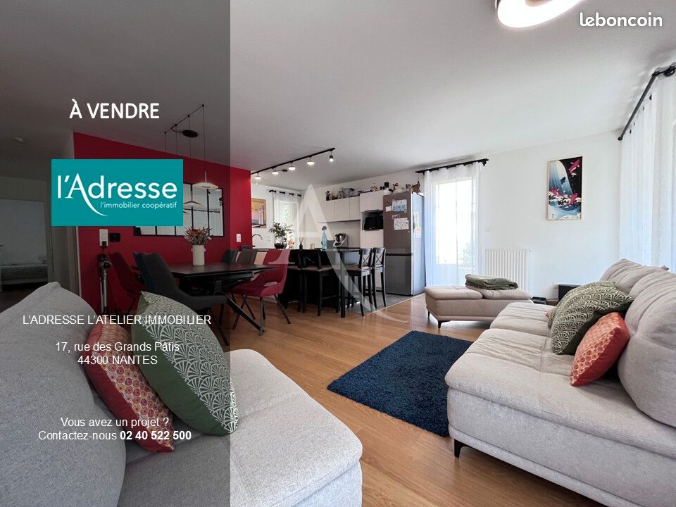 Appartement 4 pièces 92 m² · à Nantes · 92 m² · 299 000 €