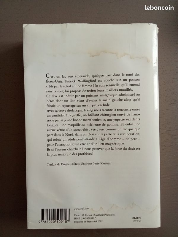La quatrième main - John Irving (image 2)