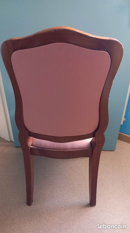 Chaise Merisier Capitonnée (image 2)