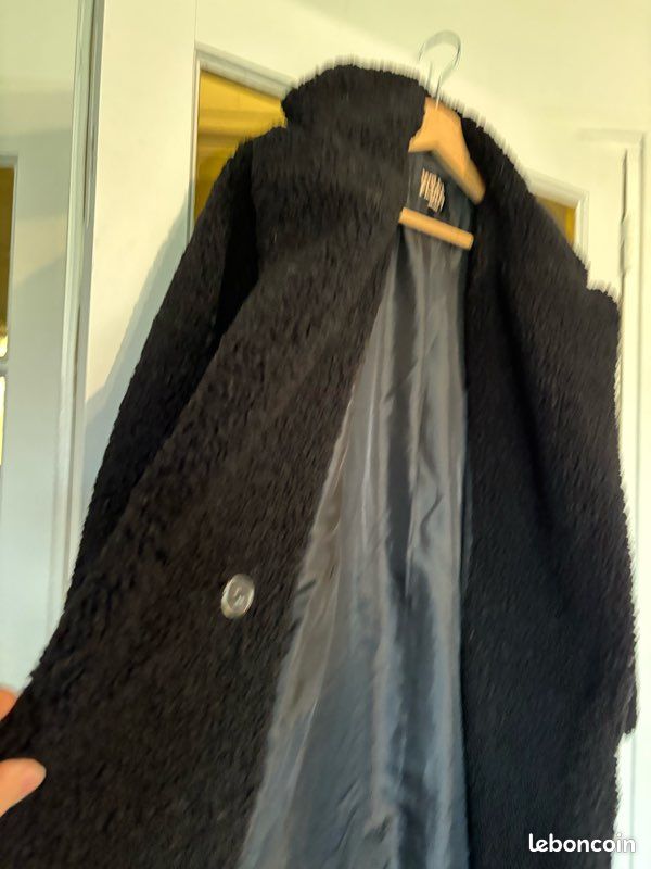 Manteau épais et chaud Jennifer Taille S Wild & Fluffy Épais et chaud effet mouton (image 6)
