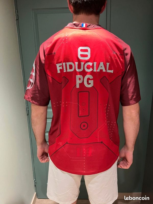 Maillot Rugby Toril - P.A.C Puylaurens - N°5 - Rouge - Taille XXL Homme