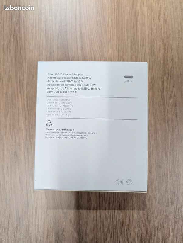 LOT de 45 chargeurs neufs usb C + cable ucb C (image 2)