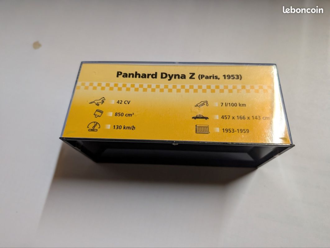 Panhard Dyna Z Taxi Parisien 1953 IXO 1/43 - Neuf En Boîte L21