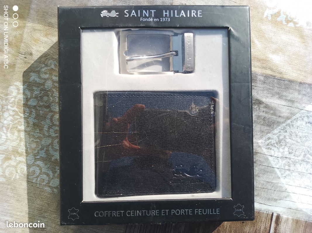 Portefeuille et ceinture Saint Hilaire - Accessoires & Bagagerie