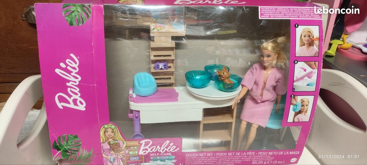 Barbie self care Spa Jeux Jouets