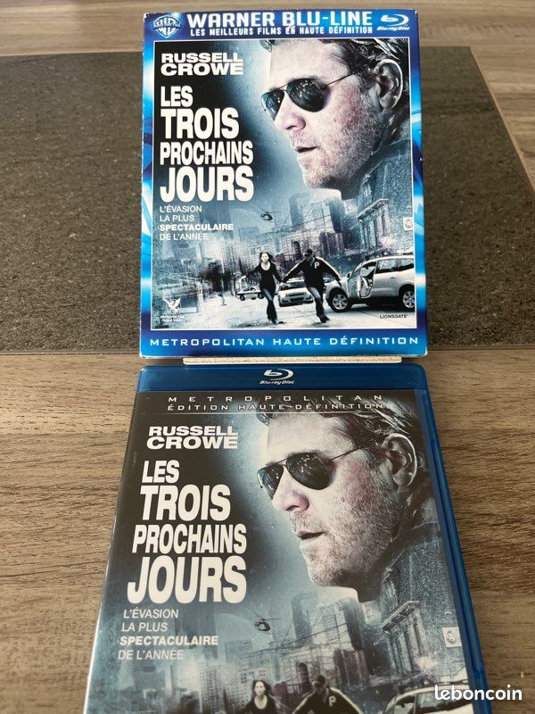 Blu-ray du film les trois prochains jours (image 1)