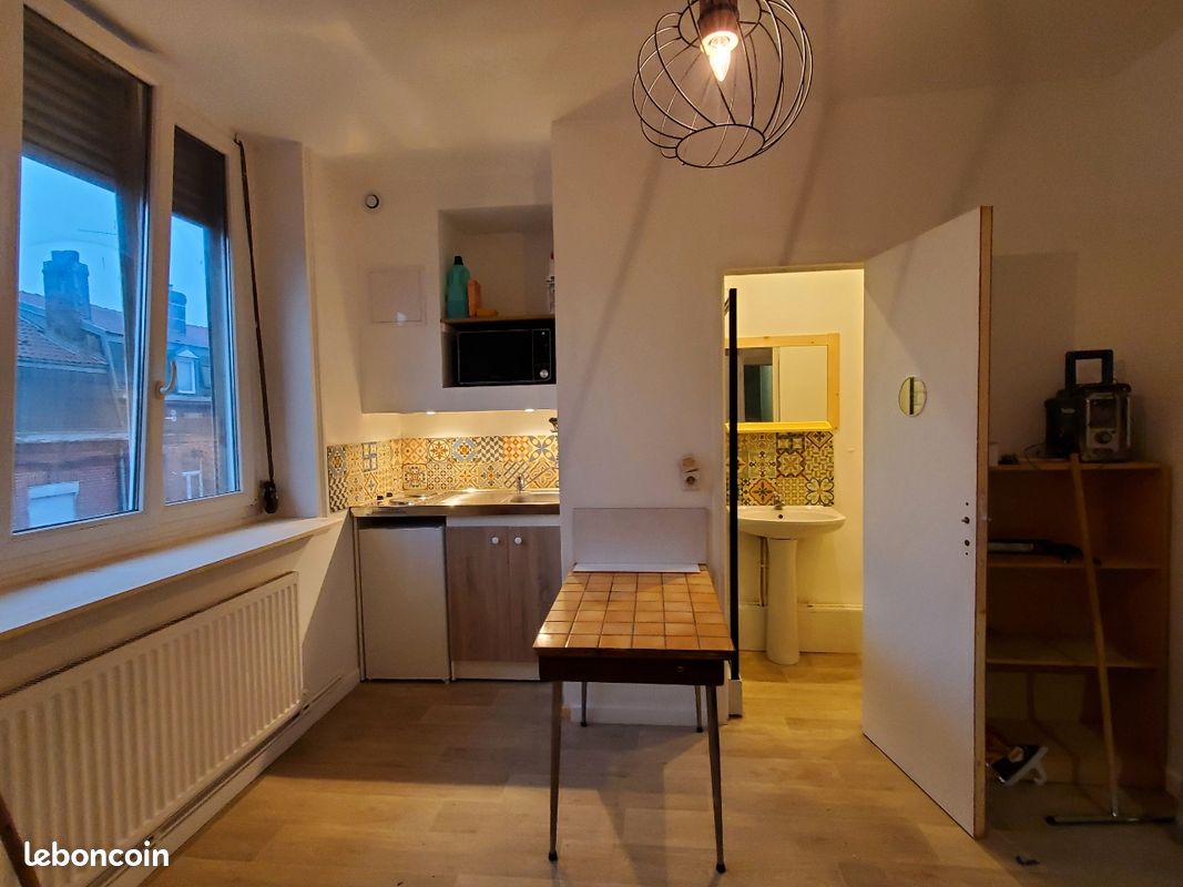 Appartement 1 pièce 16 m² · à Valenciennes · 16 m² · 450 €/mois