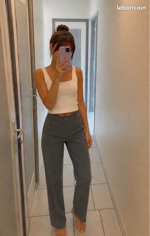 Pantalon gris Armand Thiery 🩶 (image 1)