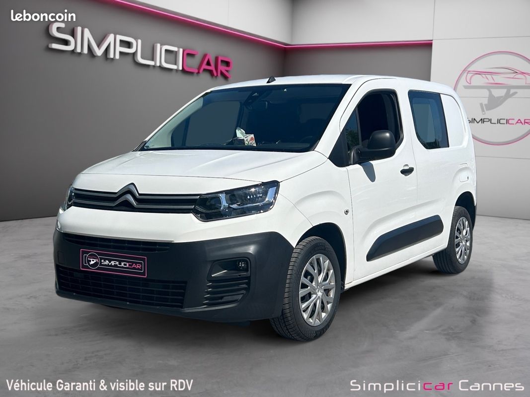 CITROEN BERLINGO III TAILLE M 1000KG BLUEHDI 100 S&S CLUB 3PL 102Ch Garantie 12 mois (image 3)