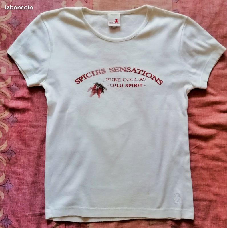 T-shirt à motif taille 40 LULU CASTAGNETTE (image 1)
